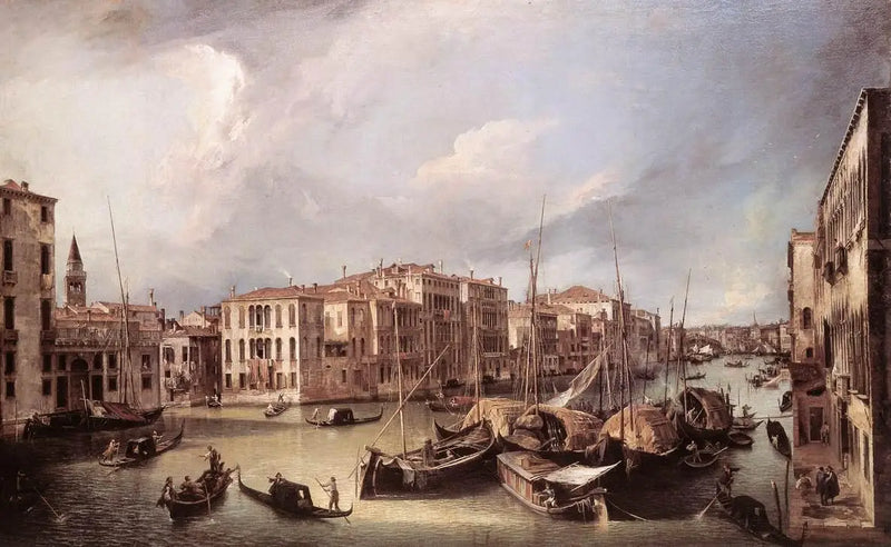 リアルト橋方面から見た北東の大運河 - カナレット

Source:
Le Grand Canal vu du nord-est vers le pont du Rialto - Canaletto