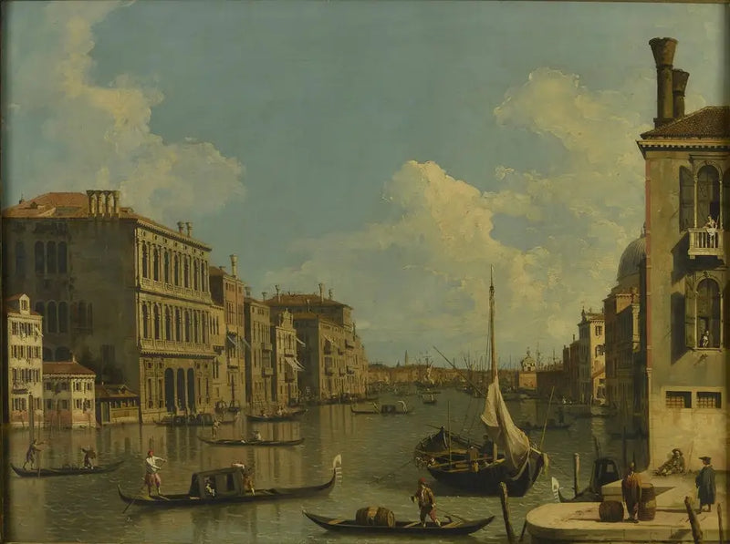 サン・ヴィオから見た大運河、東向き - カナレット

Source:
Le Grand Canal, vu vers l'est depuis S. Vio - Canaletto