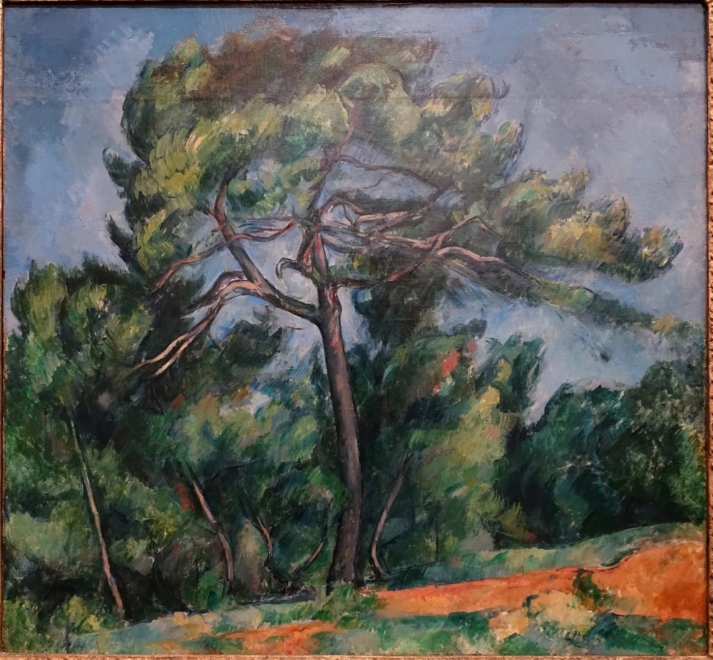 Le Grand Pin - Paul Cézanne image 1 copie peinte à la main à l’huile