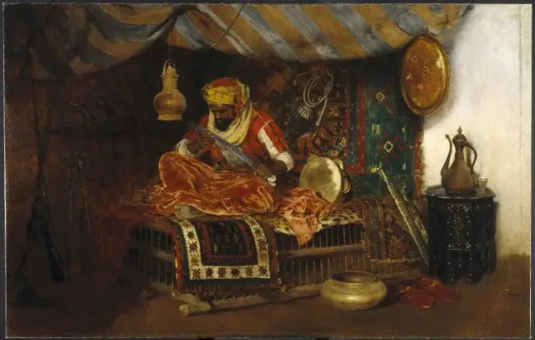 ムーア戦士 - ウィリアム・メリット・チェイス

Source:
Le guerrier maure - William Merritt Chase