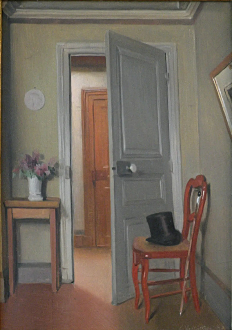 ハット、インテリア - フェリックス・ヴァロトン

Source:
Le Haut-de-forme, intérieur - Félix Vallotton