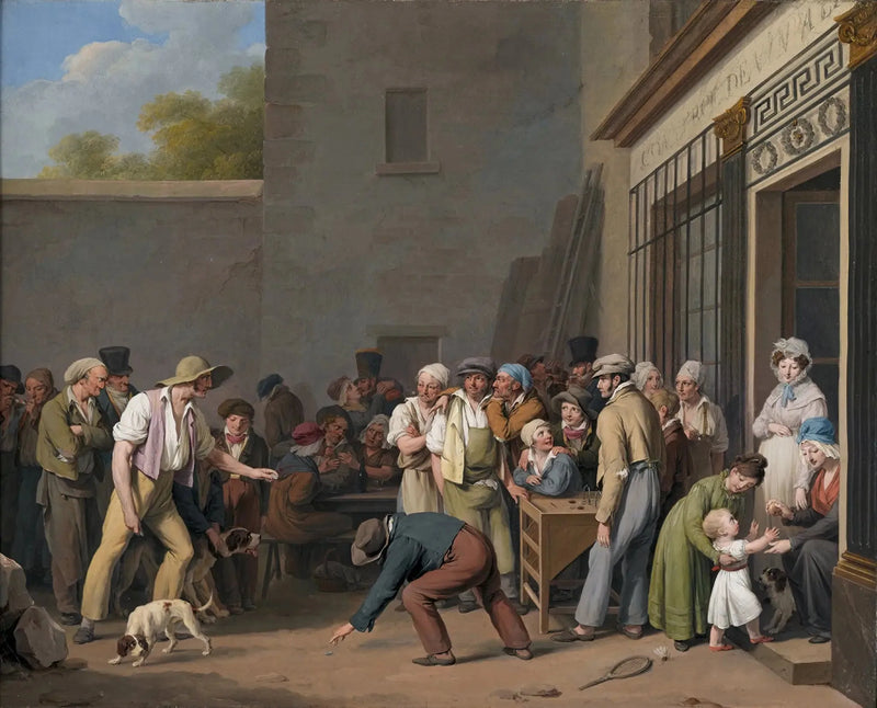 タルの遊び - ルイ＝レオポルド・ボイリー

Source:
Le jeu du tonneau - Louis-Léopold Boilly