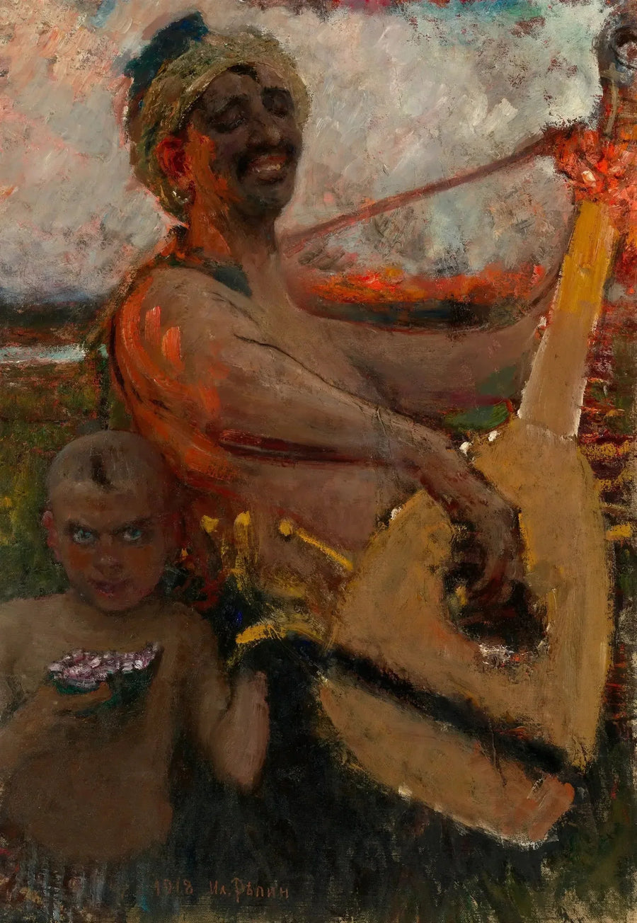 盲目のバンドゥーラ奏者 - イリヤ・レーピン

Source:
Le joueur de bandura aveugle - Ilya Repin
