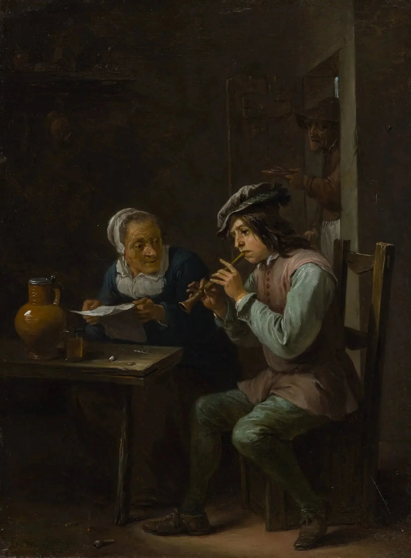 フルート奏者 - デイヴィッド・テニエール・ル・ジュヌ

Source:
Le joueur de flageolet - David Teniers le Jeune
