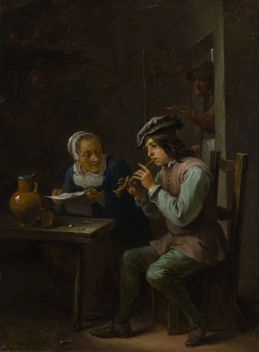 フルート奏者 - デイヴィッド・テニエール・ル・ジュヌ

Source:
Le joueur de flageolet - David Teniers le Jeune
