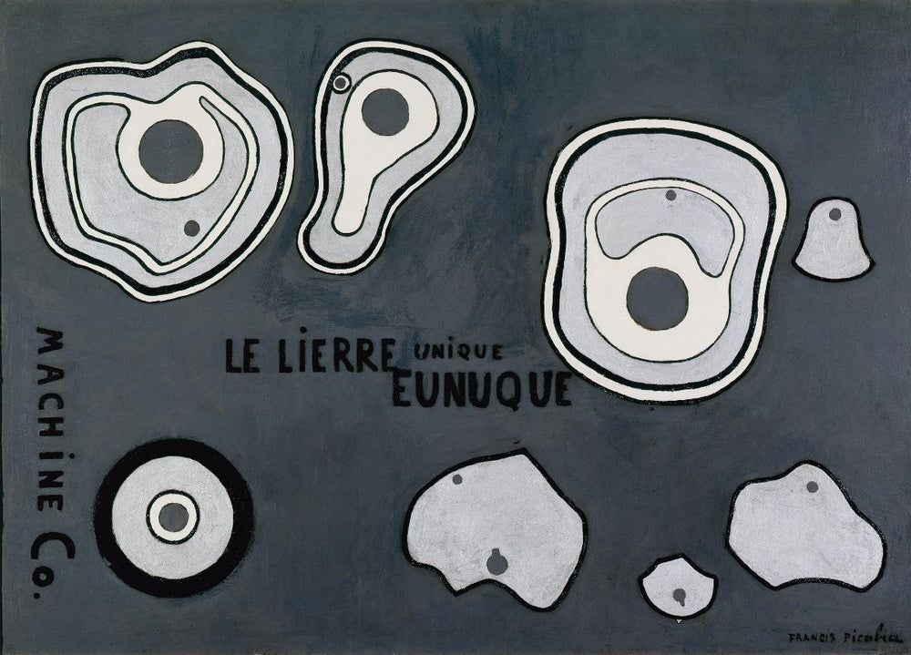 Le Lierre unique eunuque - Francis Picabia image 1 copie de tableau peinte à la main