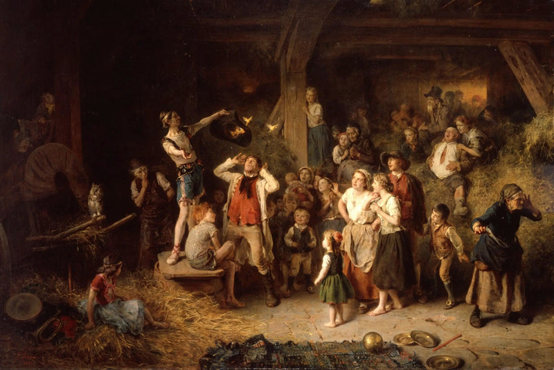 納屋の魔術師 - ルートヴィヒ・クナウス

Source:
Le magicien dans la grange - Ludwig Knaus