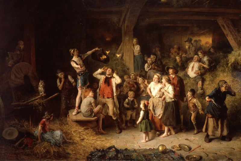 納屋の魔術師 - ルートヴィヒ・クナウス

Source:
Le magicien dans la grange - Ludwig Knaus