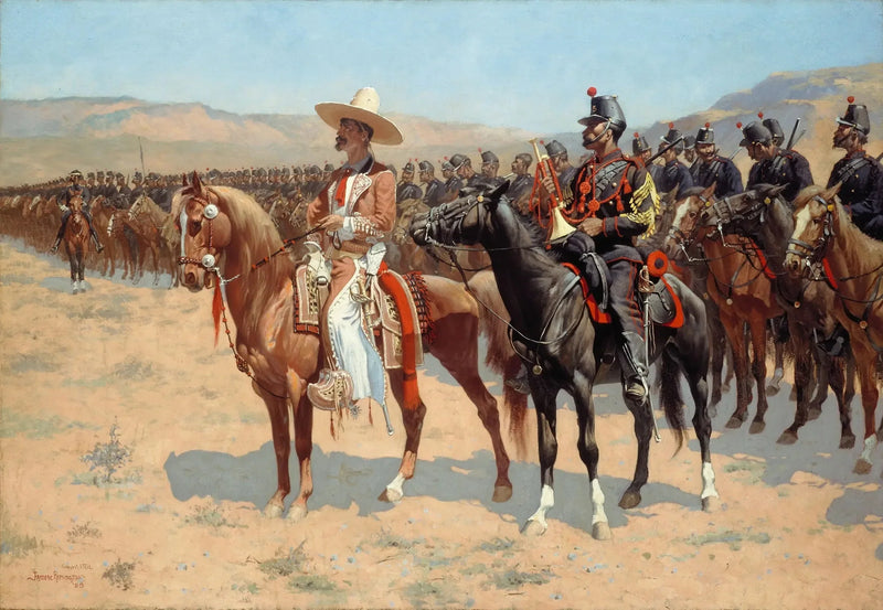 メキシコの主要な - フレデリック・レミントン

Source:
Le major mexicain - Frederic Remington