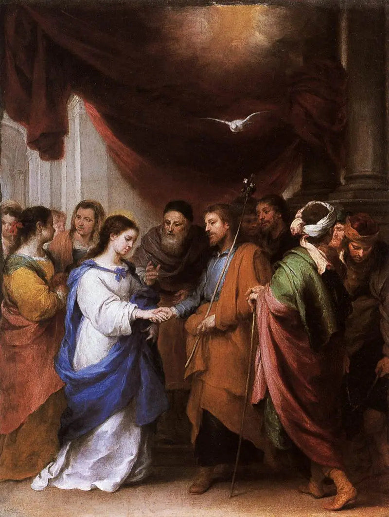 聖母の結婚 - バルトロメ・エステバン・ムリリョ

Source:
Le Mariage de la Vierge - Bartolomé Esteban Murillo