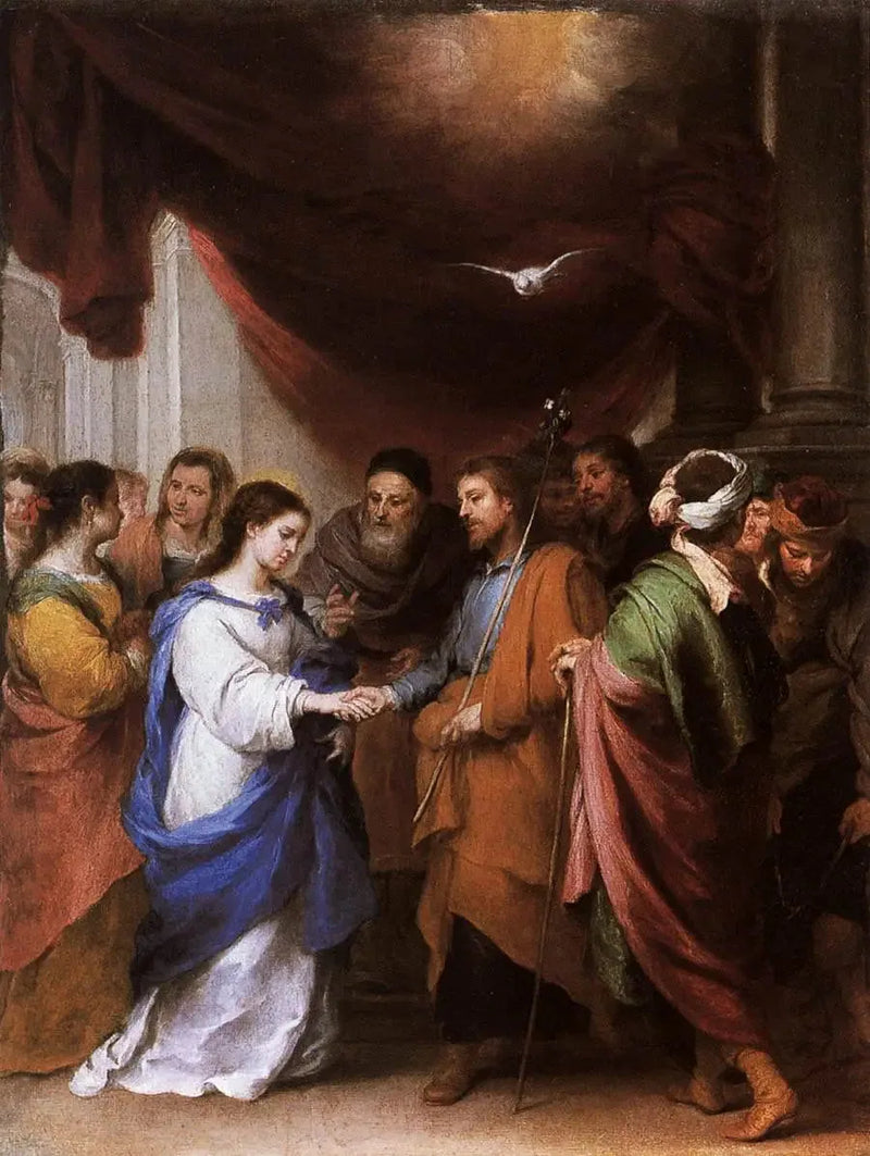 聖母の結婚 - バルトロメ・エステバン・ムリリョ

Source:
Le Mariage de la Vierge - Bartolomé Esteban Murillo