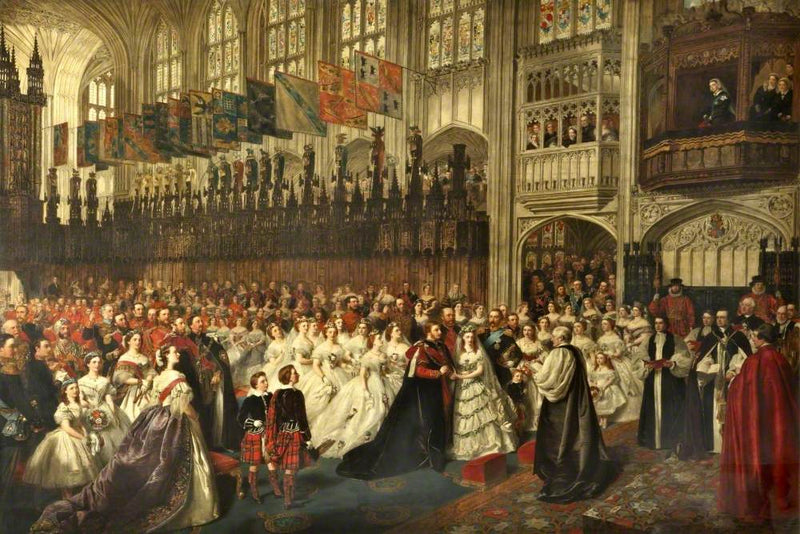 Le mariage du prince de Galles - William Powell Frith