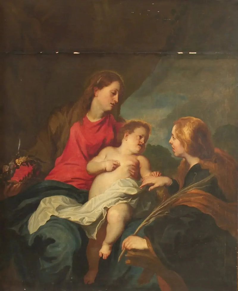 アレクサンドリアの聖カタリナの神秘的な結婚 - アントワーヌ・ヴァン・ダイク

Source:
Le mariage mystique de sainte Catherine d'Alexandrie - Antoine van Dyck