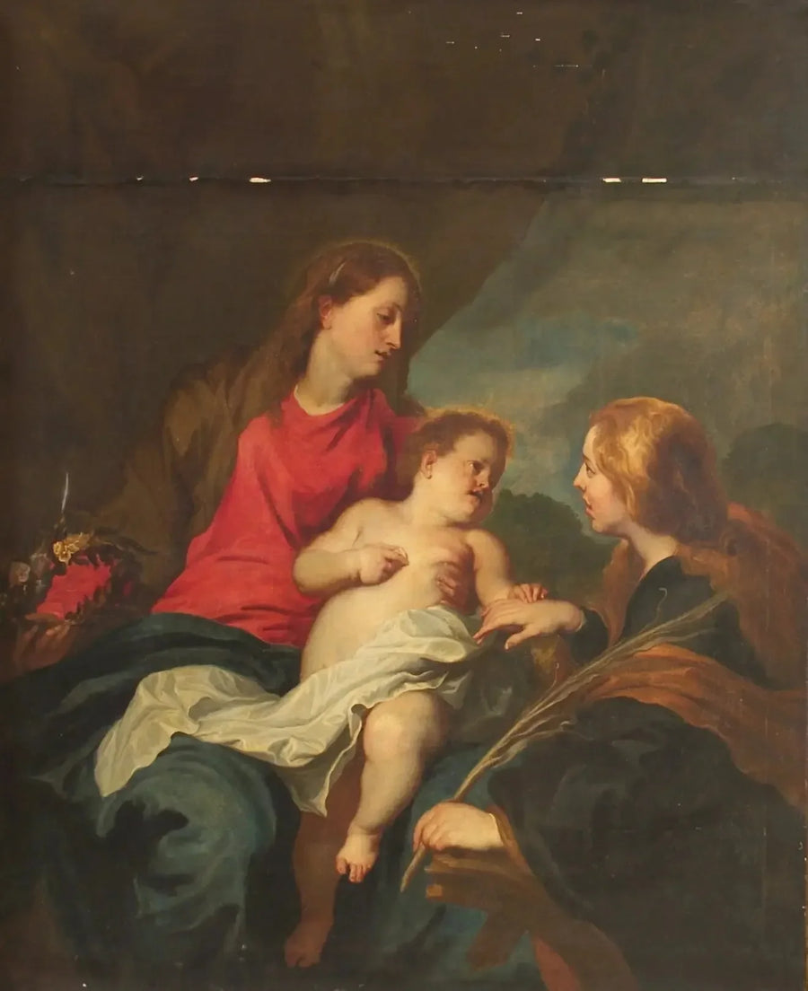 アレクサンドリアの聖カタリナの神秘的な結婚 - アントワーヌ・ヴァン・ダイク

Source:
Le mariage mystique de sainte Catherine d'Alexandrie - Antoine van Dyck