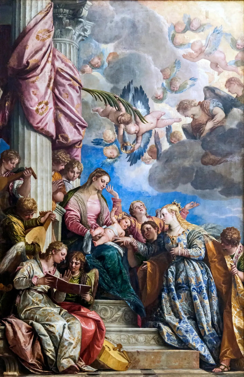 聖カタリナの神秘的な結婚 - パウル・ヴェロネーズ

Source:
Le Mariage mystique de Sainte Catherine - Paul Véronèse