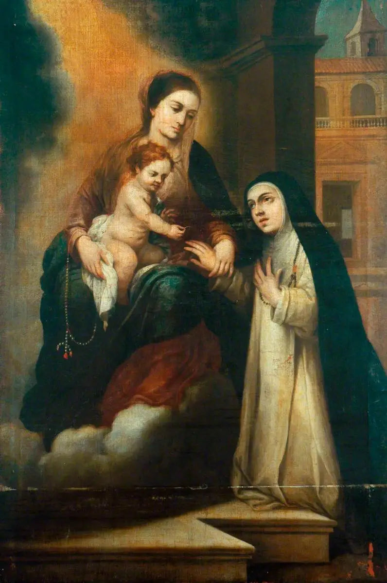 聖カタリナ・ド・シエナの神秘的な結婚 - バルトロメ・エステバン・ムリリョ

Source:
Le mariage mystique de sainte Catherine de Sienne - Bartolomé Esteban Murillo