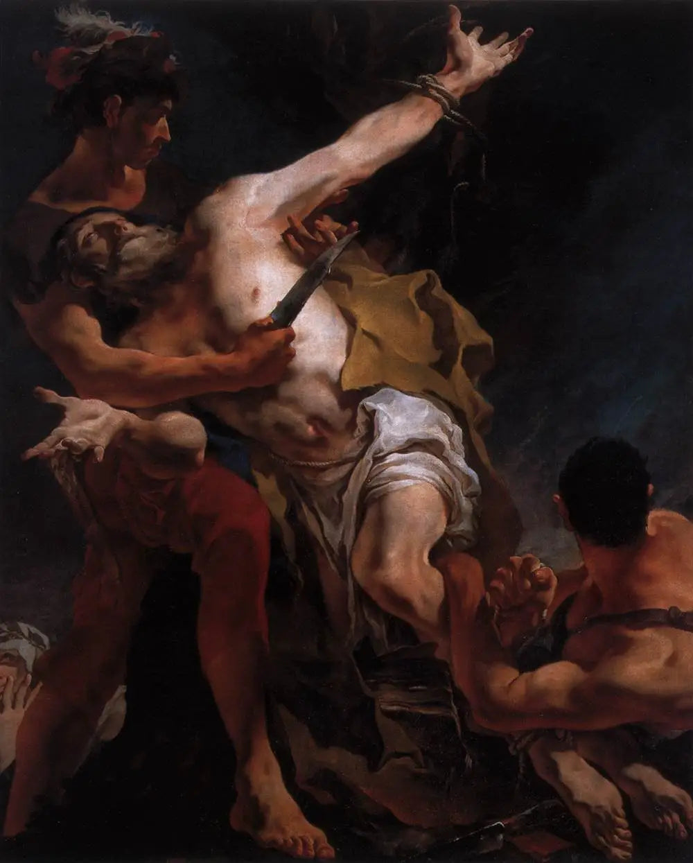 Le Martyre de Saint Barthélemy - Giovanni Battista Tiepolo image 1 tableau peint à l’huile sur toile