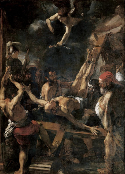 Le Martyre de saint Pierre - Mattia Preti - Alpha Reproduction