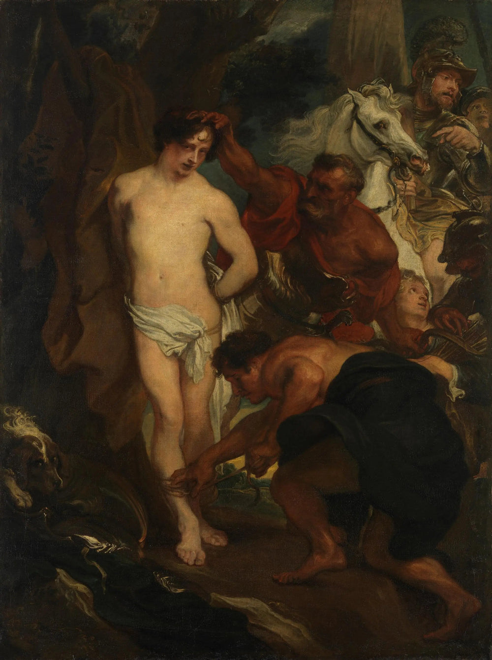 Le Martyre de Saint Sébastien - Antoine van Dyck image 1 reproduction d’œuvre d’art à l’huile
