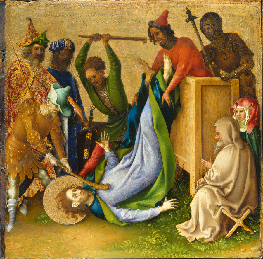 使徒の殉教：若きヤコブの殉教 - ステファン・ロッヒナー