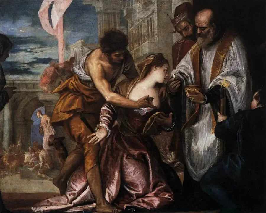 サン・ルシアの殉教と最後の聖体拝領 - パウル・ヴェロネーズ

Source:
Le Martyre et la dernière communion de Sainte Lucie - Paul Véronèse