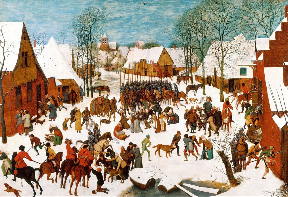 Le Massacre des Innocents - Pieter Brueghel the Elder image 1 reproduction artisanale de tableau