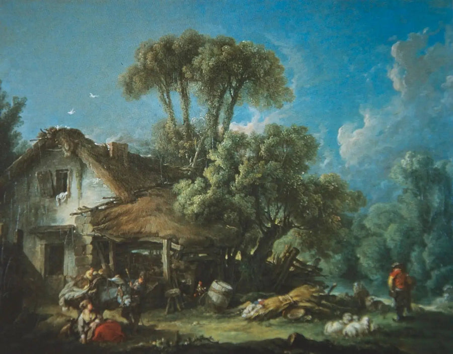 ボー＝ヴァル近郊の朝 - フランソワ・ブーシェ

Source:
Le matin (environs de Beauvais) - François Boucher