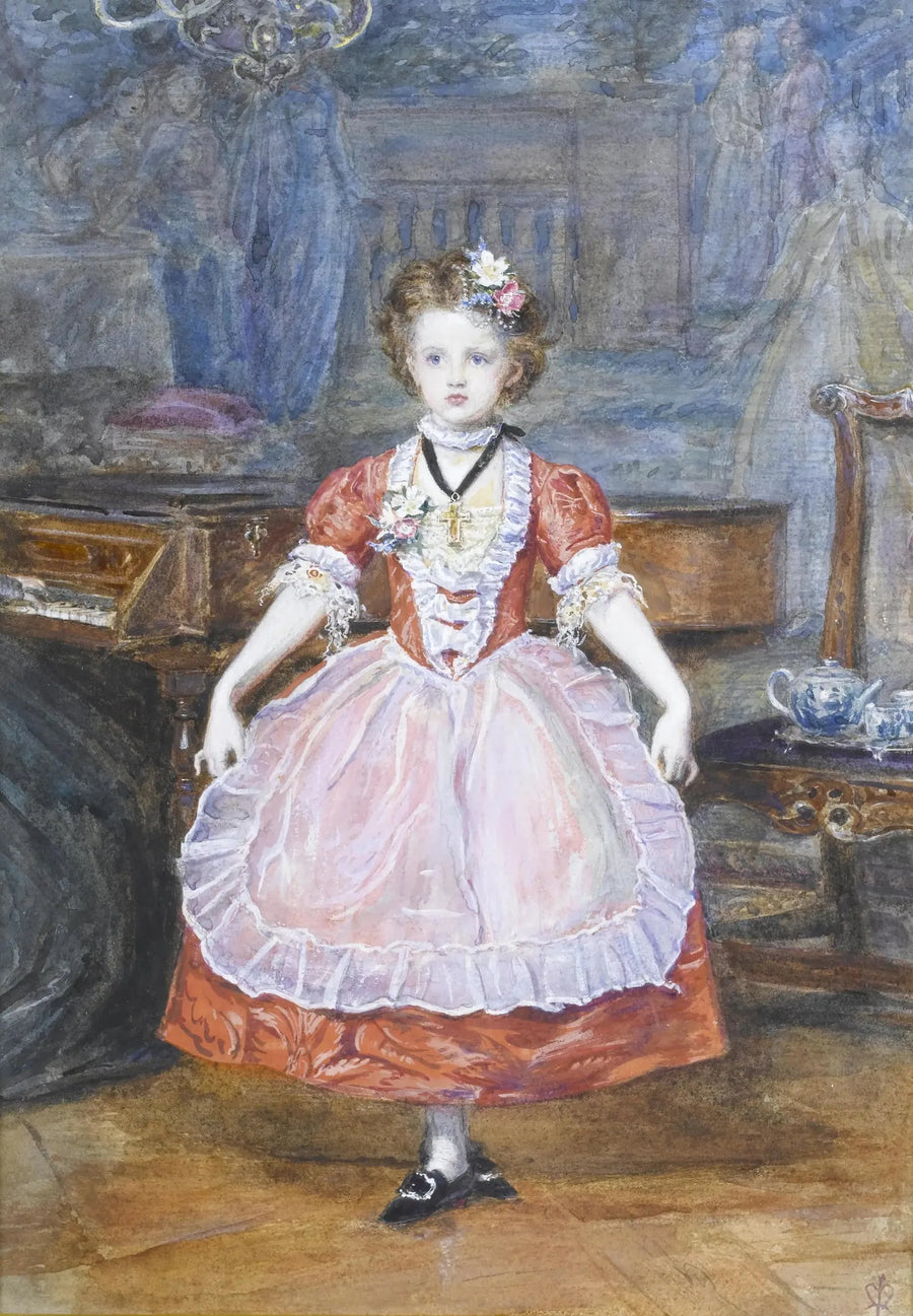 ル・メヌエ - ジョン・エヴァレット・ミレイ

Source:
Le Menuet - John Everett Millais