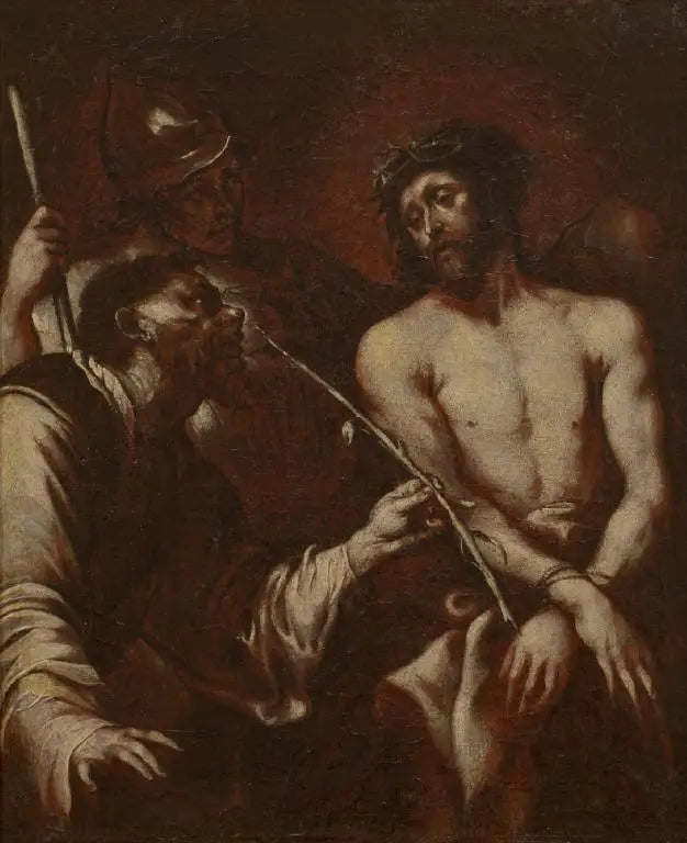 キリストの軽蔑（嘲笑されたキリスト） - アントワーヌ・ヴァン・ダイク

Source:
Le mépris du Christ (Christ moqué) - Antoine van Dyck