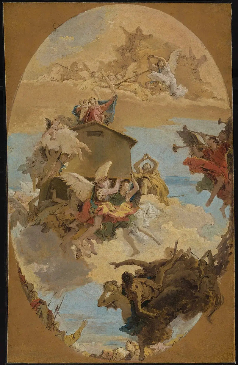 ロレッテの聖家の奇跡 - ジョバンニ・バッティスタ・ティエポロ

Source:
Le miracle de la Sainte Maison de Lorette - Giovanni Battista Tiepolo