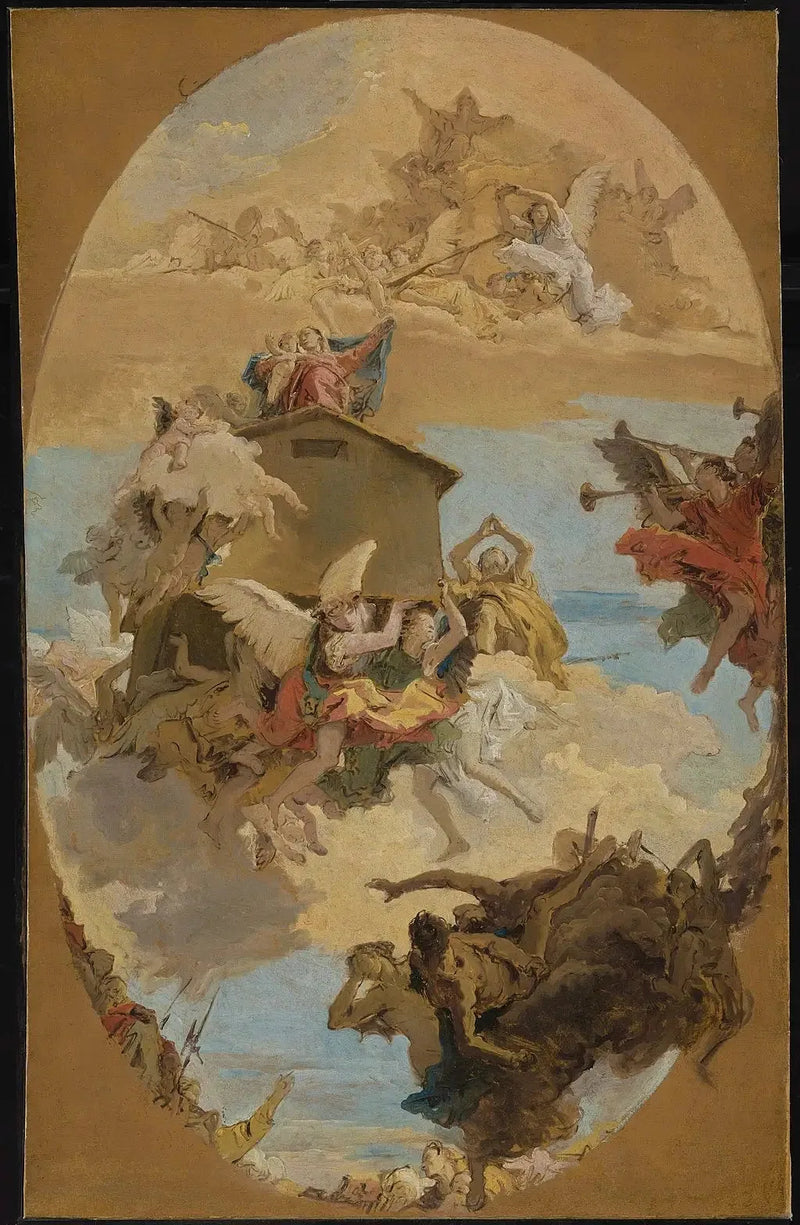 ロレッテの聖家の奇跡 - ジョバンニ・バッティスタ・ティエポロ

Source:
Le miracle de la Sainte Maison de Lorette - Giovanni Battista Tiepolo