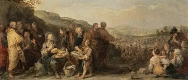奇跡のパンと魚 - バルトロメ・エステバン・ムリリョ

Source:
Le miracle des pains et des poissons - Bartolomé Esteban Murillo