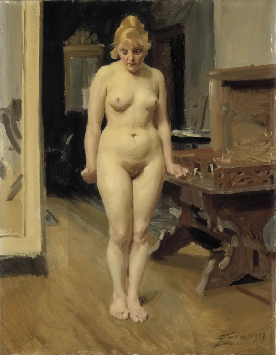 恥ずかしがり屋のモデル - アンダース・ゾーン

Source:
Le modèle timide - Anders Zorn