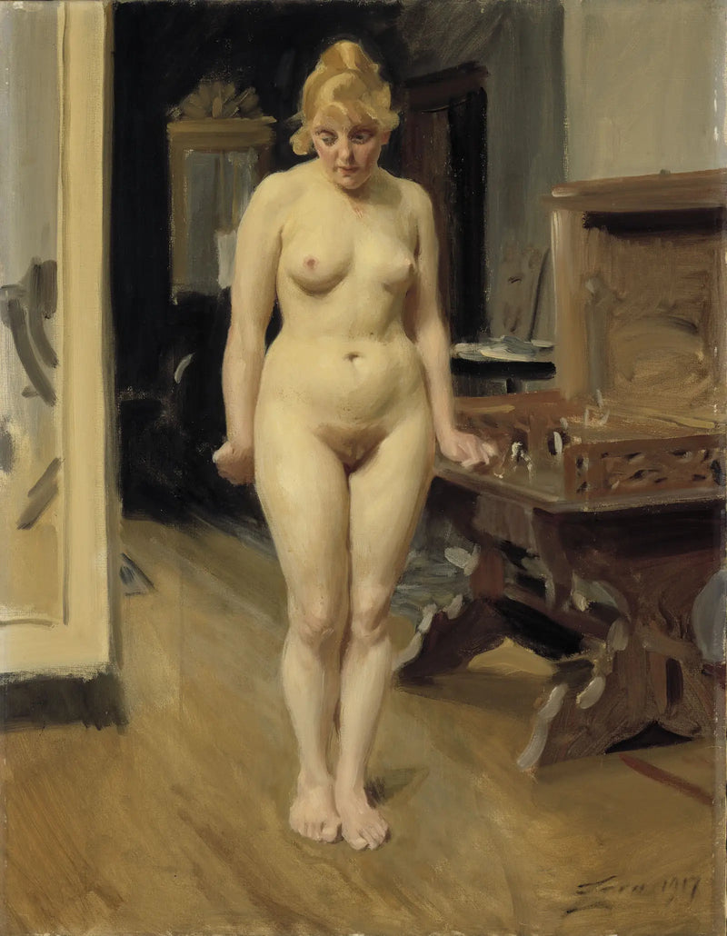 恥ずかしがり屋のモデル - アンダース・ゾーン

Source:
Le modèle timide - Anders Zorn