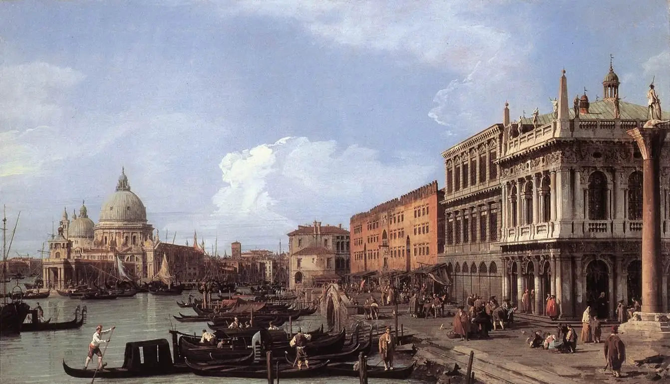 le Môle: vers l’ouest - Canaletto - Alpha Reproduction