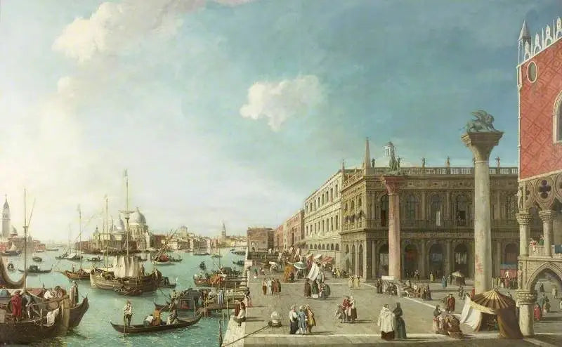ヴェネツィアのモロ、西向きの眺め - カナレット

Source:
Le Molo, Venise, vue vers l'ouest - Canaletto