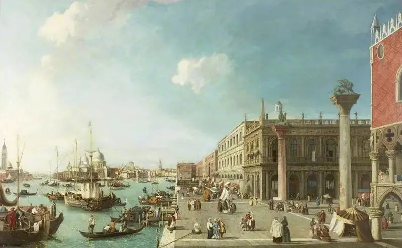 ヴェネツィアのモロ、西向きの眺め - カナレット

Source:
Le Molo, Venise, vue vers l'ouest - Canaletto