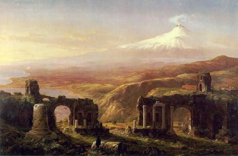 タオルミーナから見たエトナ山 - トーマス・コール

Source:
Le mont Etna depuis Taormine - Thomas Cole