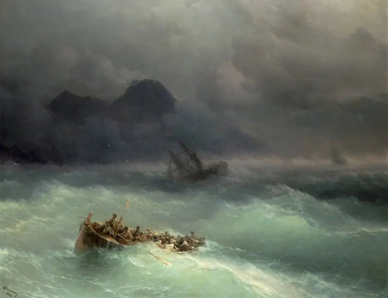 沈没 - イワン・アイヴァゾフスキー

Source:
Le naufrage - Ivan Aïvazovski