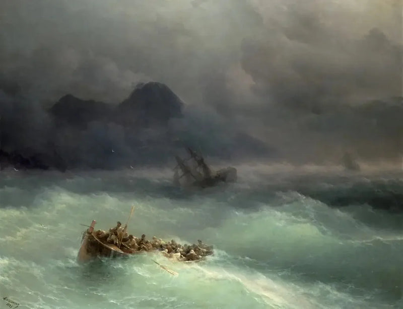 沈没 - イワン・アイヴァゾフスキー

Source:
Le naufrage - Ivan Aïvazovski