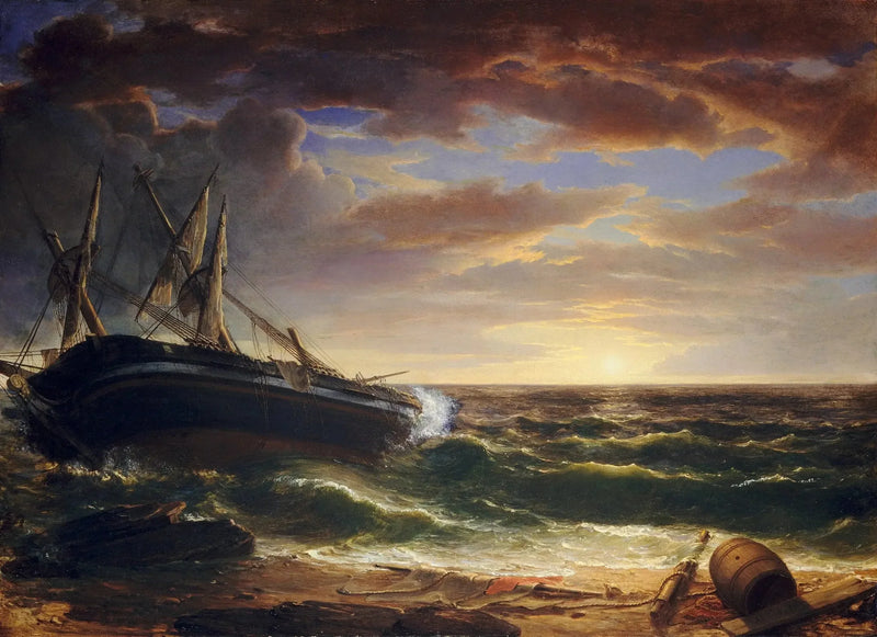座礁した船 - アッシャー・ブラウン・デュランド

Source:
Le navire échoué - Asher Brown Durand