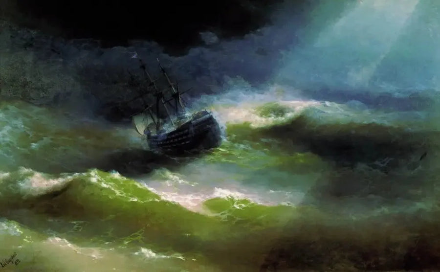 「エンプレス・マリア」号の船が嵐の中にいる - イワン・アイヴァゾフスキー

Source:
Le navire « Empress Maria » dans une tempête - Ivan Aïvazovski