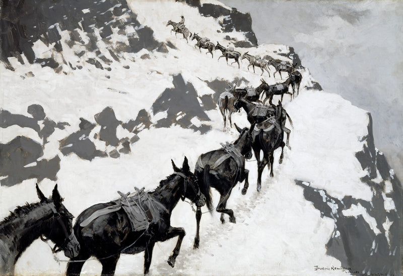 マルーのパック - フレデリック・レミントン

Source:
Le pack Mule - Frederic Remington