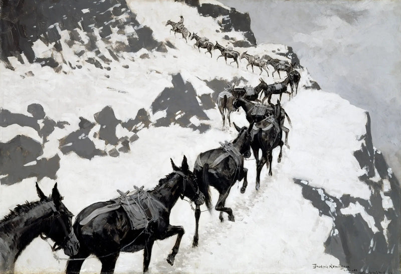 マルーのパック - フレデリック・レミントン

Source:
Le pack Mule - Frederic Remington