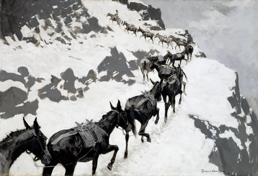 マルーのパック - フレデリック・レミントン

Source:
Le pack Mule - Frederic Remington