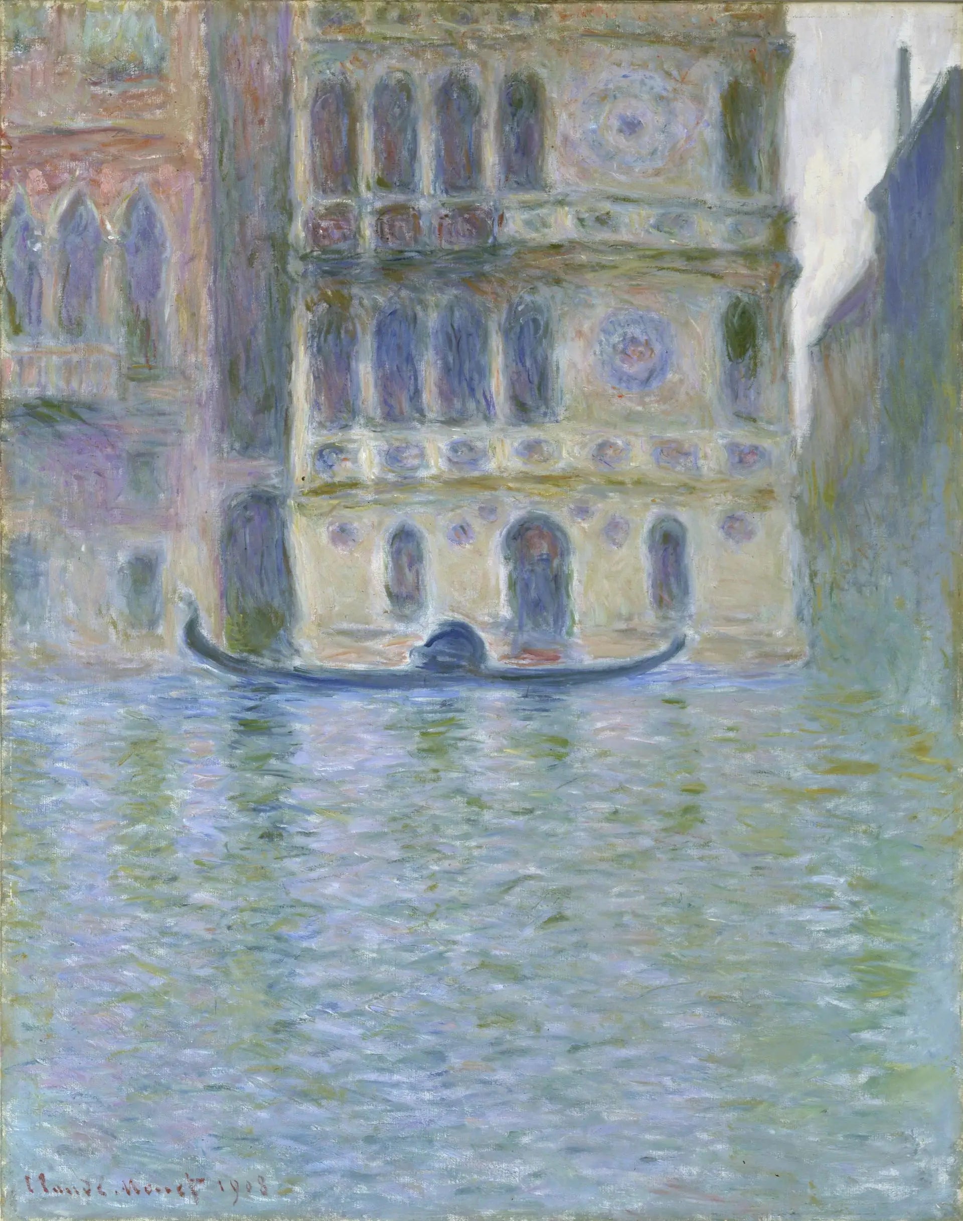 Le Palais Dario - Claude Monet image 1 reproduction artisanale de tableau