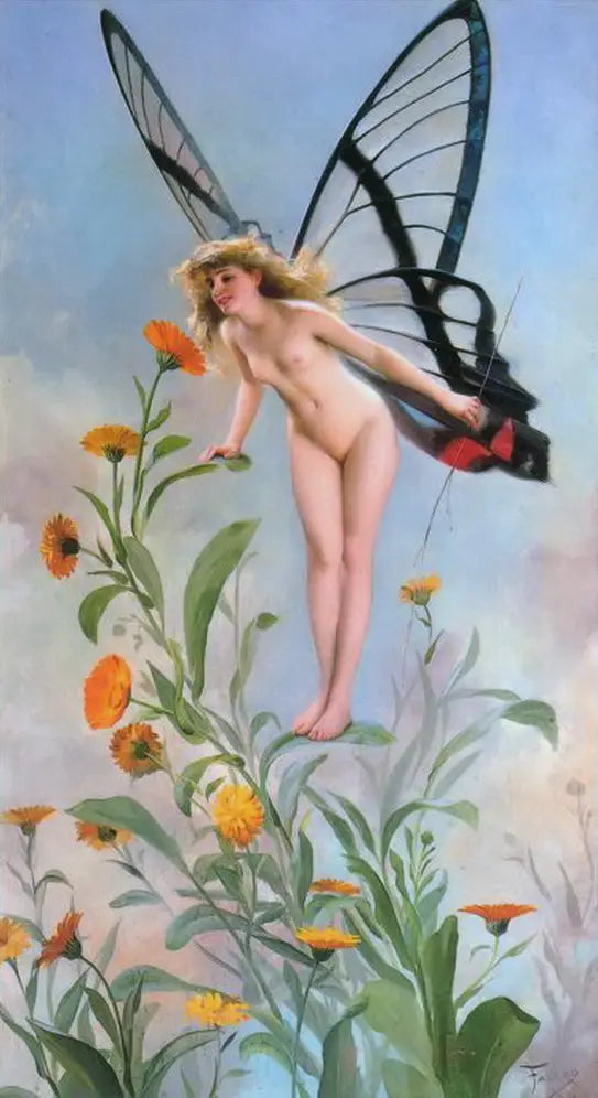 蝶 - ルイス・リカルド・ファレロ

Source:
Le papillon - Luis Ricardo Falero