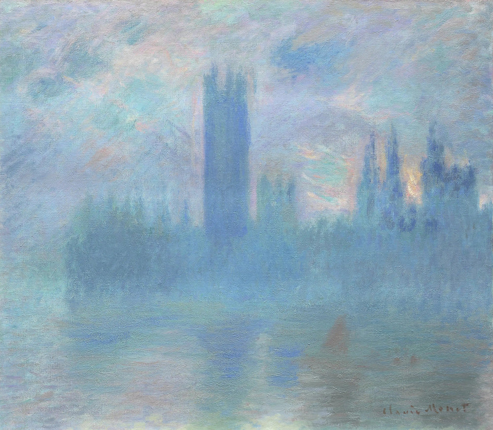 Le Parlement de Londres - Claude Monet image 1 tableau peint à l’huile sur toile
