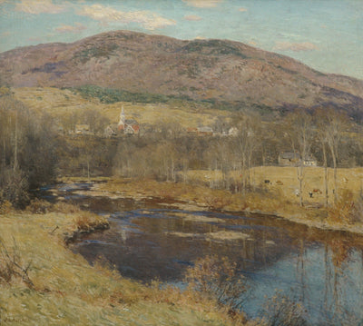 Le pays du Nord - Willard Metcalf - Alpha Reproduction