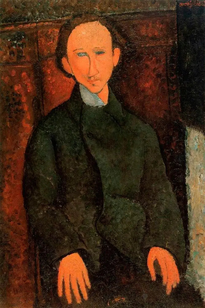 Le Peintre Krémègne - Amedeo Modigliani image 1 tableau peint à l’huile sur toile